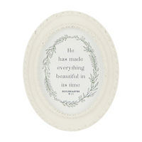 "Beautiful" Oval Wall Art