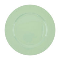 Green Lacquer Charger Plate