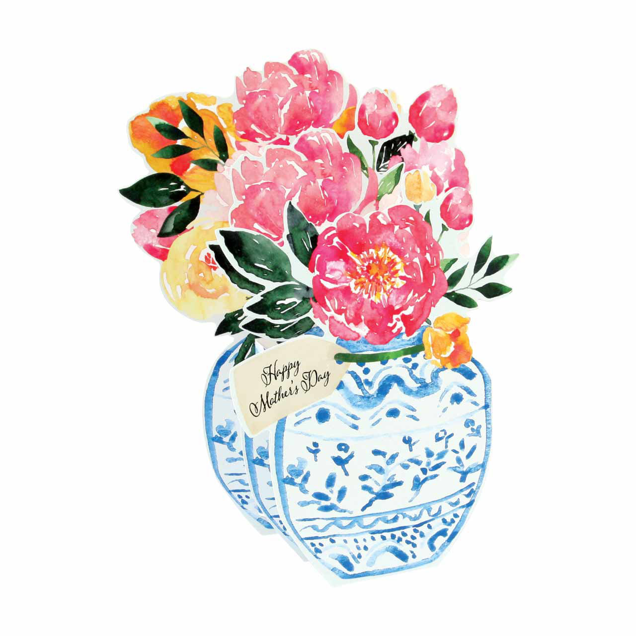 Stand Up Rose Mother's Day Card