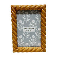 Twisted Wooden Picture Frame, 4 in x 6 in