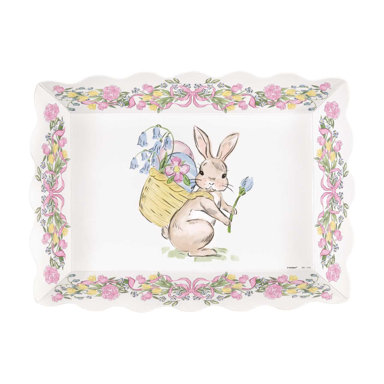 Traditional Easter Paper Serving Tray