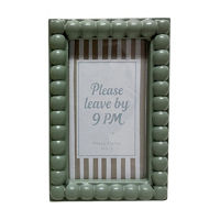 Green Beaded Photo Frame, 3 in x 5 in