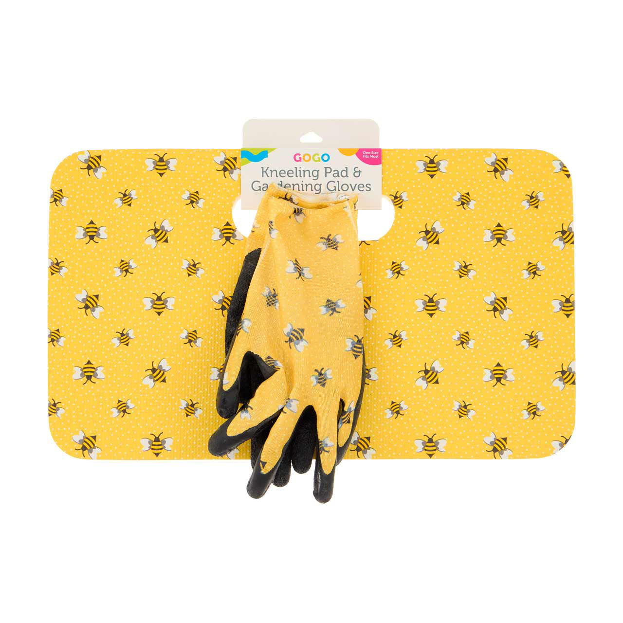 Gogo Bee Kneeling Pad & Gardening Gloves