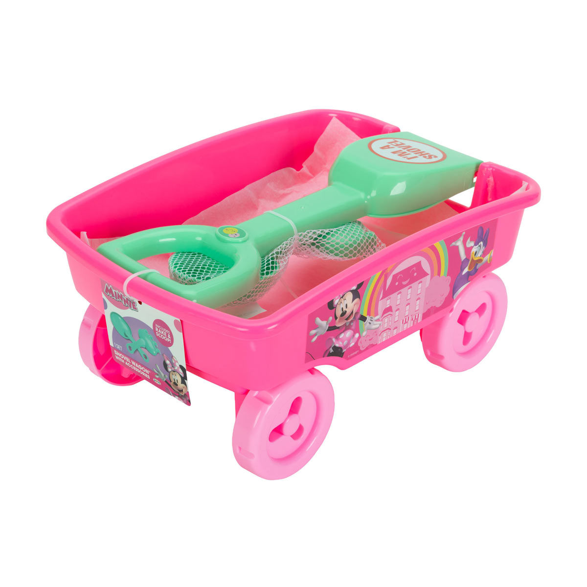 Bluey Shovel, Rake, Scoop and Wagon Set