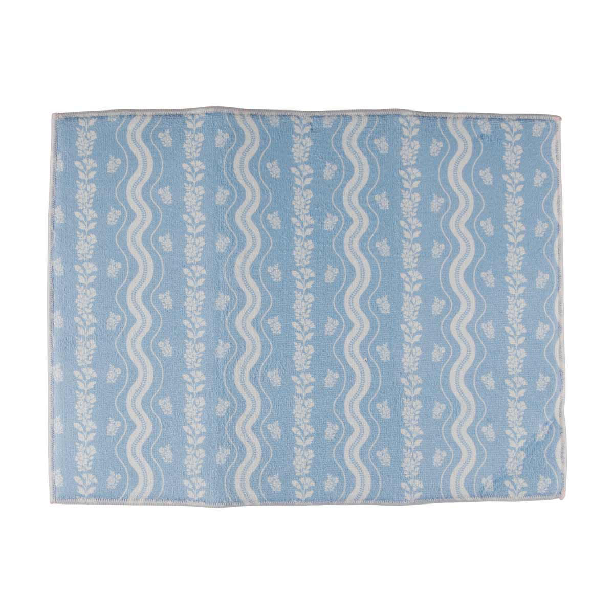 Holly Williams Blue Striped Drying Mat