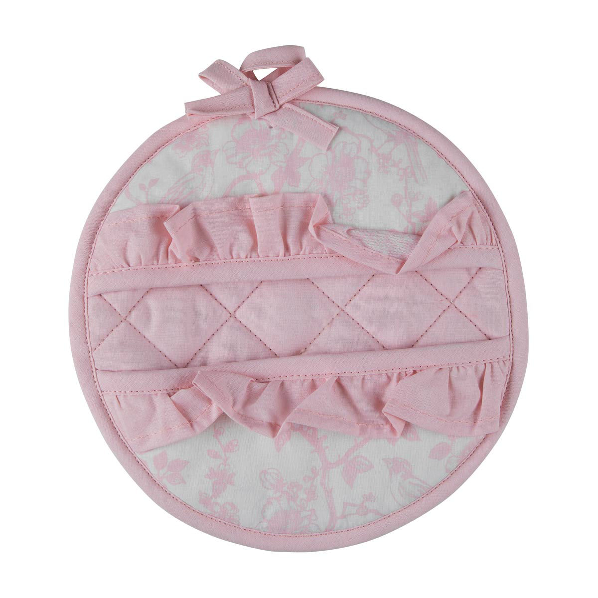 Holly Williams Pink Trim Pot Holder