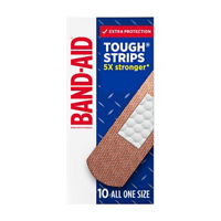 Band-Aid Brand Tough Strips Durable Adhesive Bandage, One
