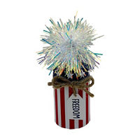 Patriotic Firecracker Tabletop Decoration, Freedom
