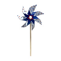 Patriotic Blue Pinwheel, 17 in