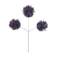 Plastic Pom-Pom Decorative Stem, 14 in