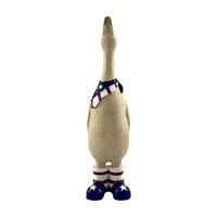 Patriotic Duck Lawn Ornament, 15 in