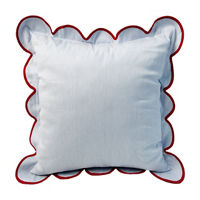 Patriotic Ruffles Decorative Pillow, 18 in x 18 in