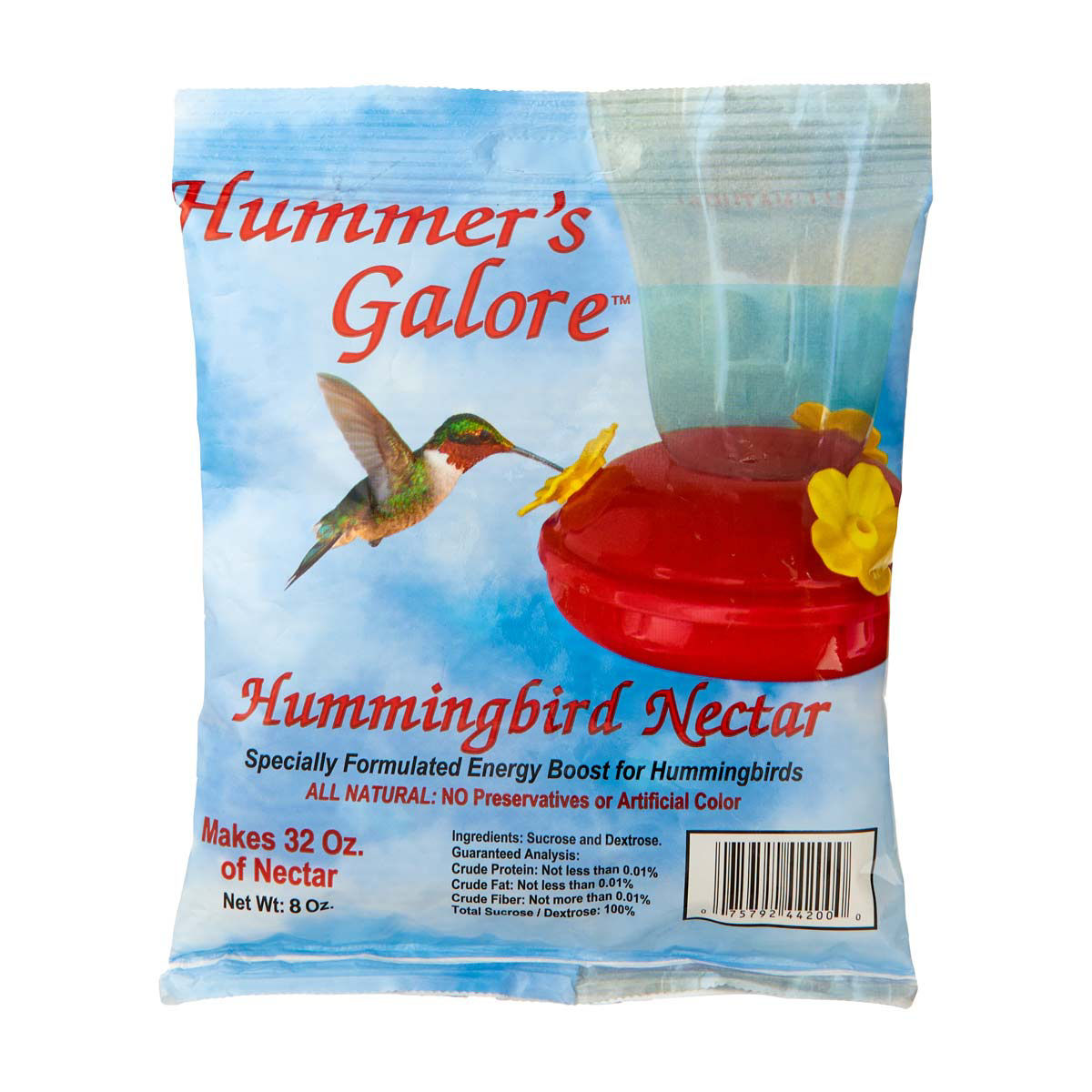 Hummer's Galore Hummingbird Nectar, 8 oz