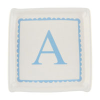 Holly Williams "Letter A" Ceramic Tray