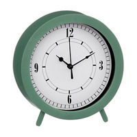 Holly Williams Green Tabletop Clock