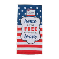 "Home of the Free" Kitchen Towel