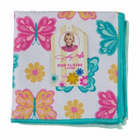 Dolly Parton Butterfly Print Dishcloths, 2 pk