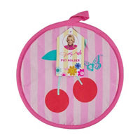 Dolly Parton Cherry Print Pot Holder