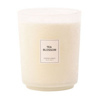 Tea Blossom Scented Candle in Glass Jar, 36