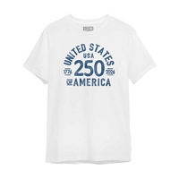 Made In USA 250 America Girls T-Shirt, Medium