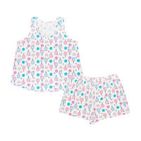 Pickleball Tank Pajama Set, Small