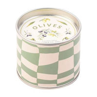 Fig Scented Green Tin Candle, 7 oz