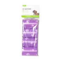 ugoo Purple Lavender Scented Pet Waste Bags, 4 Rolls