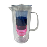 5pc Plastic Pitcher Set, 100 oz