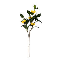 Artificial Lemon Branch Stem, 23 in
