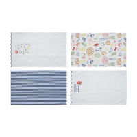 Food Pattern Fabric Kitchen Towels, 2 pk, 2