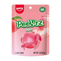 Amos Peelerz Gummies Peach, 3 oz