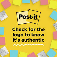 Post-it Super Sticky Notes, 3 Sticky Notes Pads, 3 x 3 in., School Supplies and Oﬃce Supplies, 2X the Sticking Power, Supernova Neons Collection
