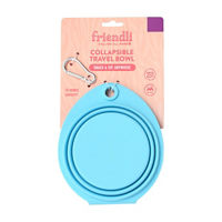 Collapsible Double Travel Bowl