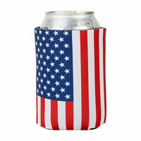 Patriotic Can & Bottle Beverage Insulator, Assorted