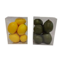 Decorative Boxed Citrus Decor, 8 ct, 2 Assorted