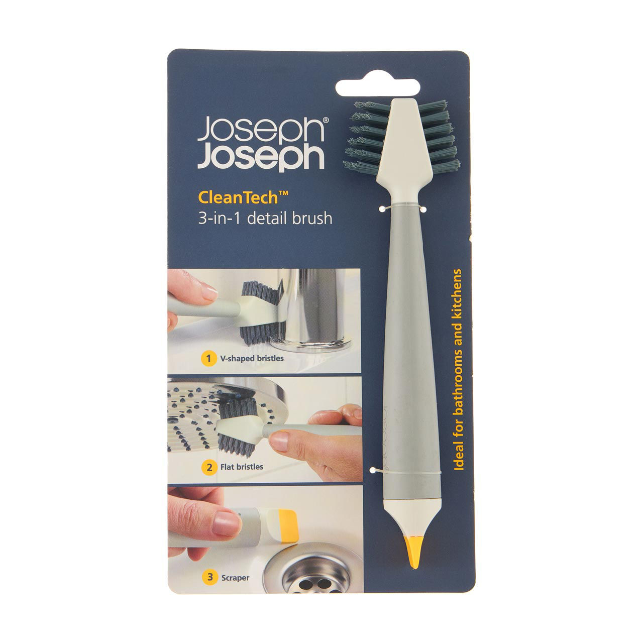 Joseph Joseph CleanTech 3-in-1 Detail Brush