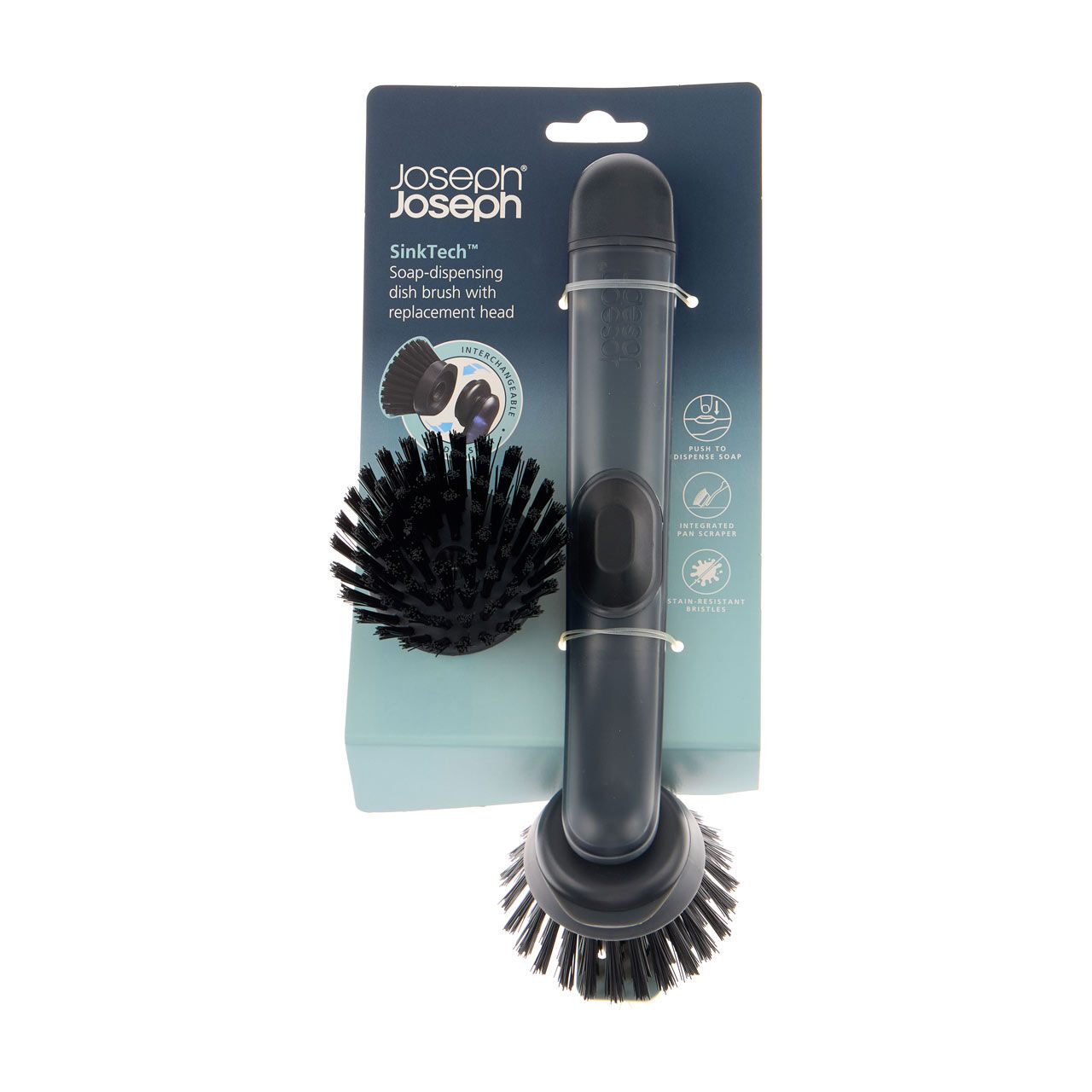 Joseph Joseph SinkTech Soap-Dispensing Dish Brush