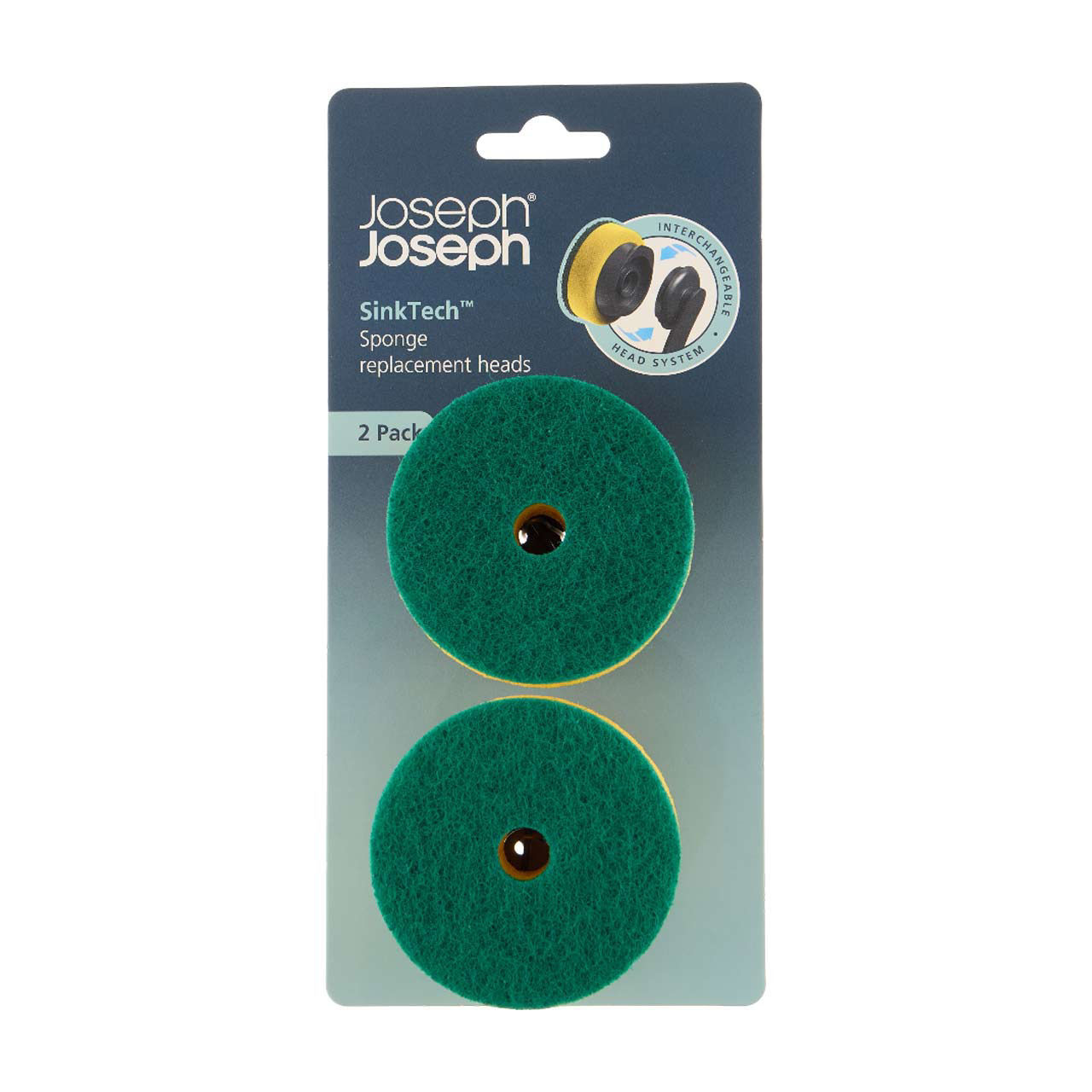 Joseph Joseph SinkTech Sponge Replacement Heads, 2 pk