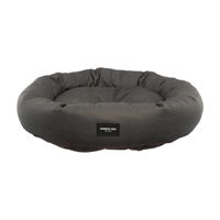Kenneth Cole Gray Round Dog Bed, 28 in