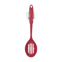 Red Melamine Slotted Spoon