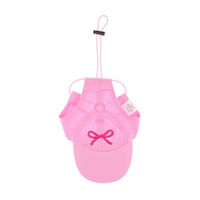 Summer Pink Pet Cap, Medium