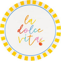 Summer Unique Party! "La Dolce Vita" Paper Plates,