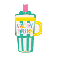 Summer Vacay Shaped Guest Napkins, 16 pk