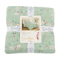 Jessica Simpson Garment Washed Quilt Set, Solana, Queen,