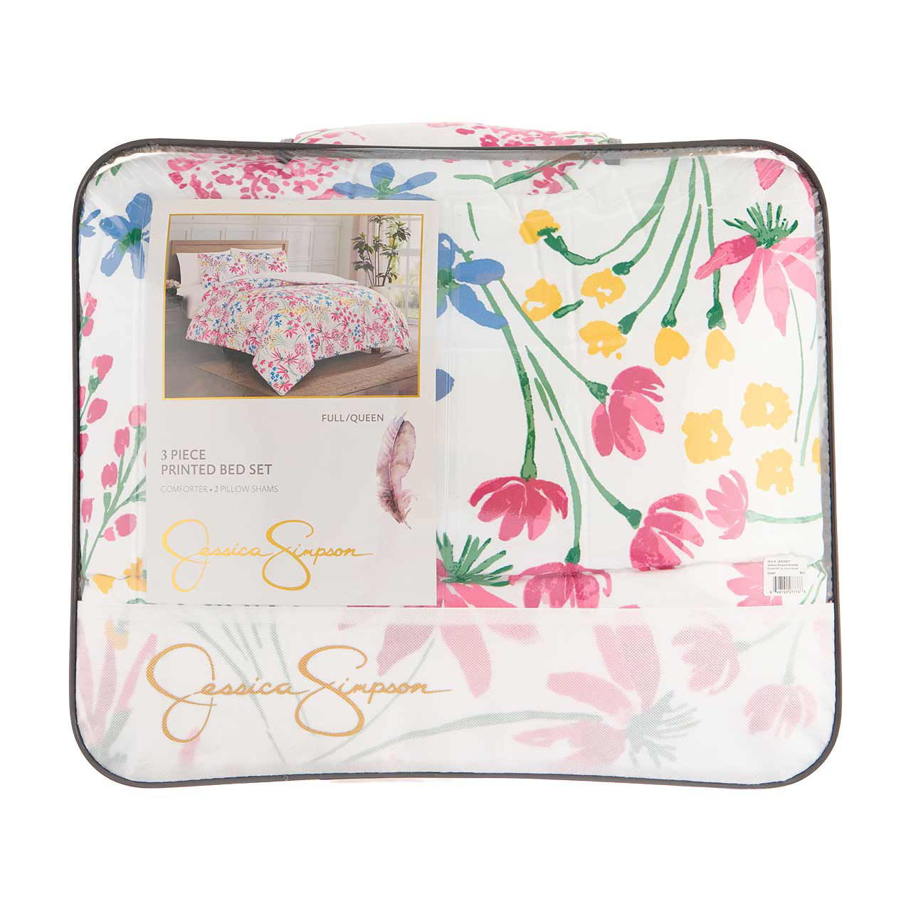 Jessica Simpson Printed Bed Sheet Set, Full/Queen, 3 pc