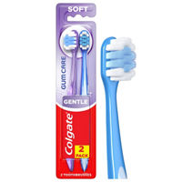 Colgate Gum Care Soft Toothbrush, Adult Manual Toothbrush Pack, 2 Pack
