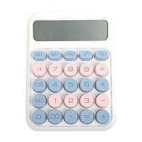 Plastic Pink & Blue Calculator