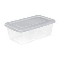 Sterilite 6 Quart Clear Storage Bin