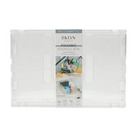 BKLYN Steel Co Foldable Storage Box, 12x8x5 in