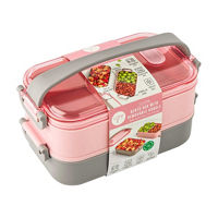 Core Kitchen 2-Layer Bento Box with Removable Handle,